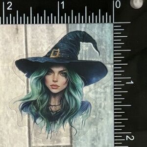 🌀10/$10🌀 Translucent Forest Witch Waterproof Vinyl Sticker Decal